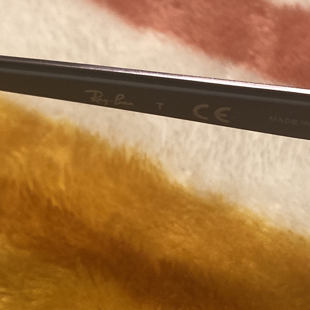 Lightweight charcoal RayBan frames - Picture 6 of 7